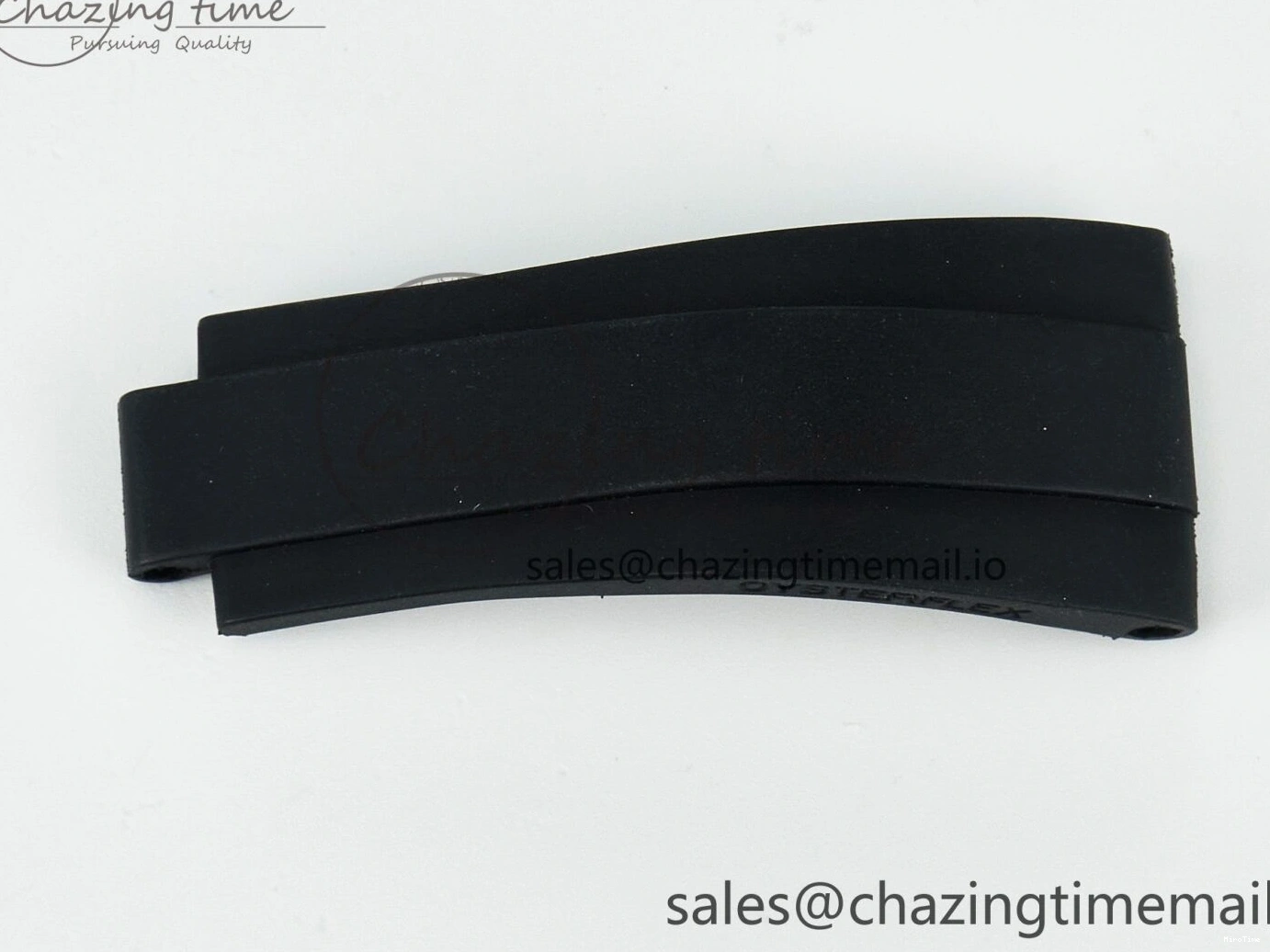 MiroTime 0426 WrinkleFree Yacht-Master 37mm 1:1 Best Edition Black Rubber Strap (Fits the Gen size) 417